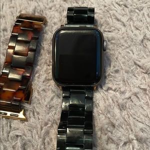 Apple Watch with extra bands